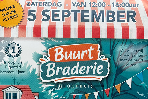 Nieuwe datum viering 1 jaar Eigentijd